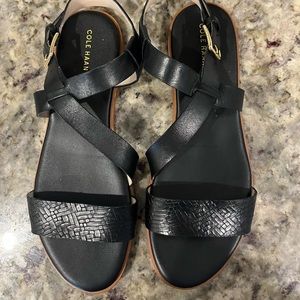 Cole Haan black sandals